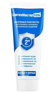 Герметик анаэробный САНТЕХМАСТЕР ГРУПП Сантехмастер гель до 2" 120 г
