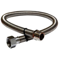 Подводка для воды нержавеющая сталь 3/4" ВР-НР 1,5 м Overcon