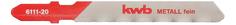 Пилка по дереву для лобзика KWB 6112-20