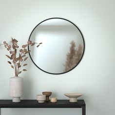 Зеркало для ванной комнаты настенное Evoform 60 см