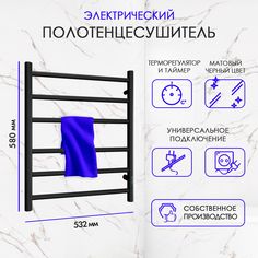 Полотенцесушитель электрический Point Azurite PNAR856B