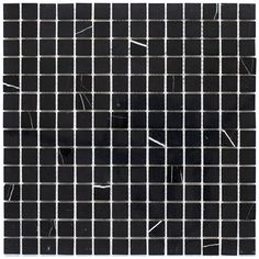 Мраморная мозаика StarMosaic Wild Stone черная 30,5х30,5 см
