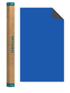 Самоклеющиеся магнитно-меловые обои синие Continent Decor ROLLS-120-150-DSA