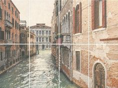 Панно Золотой пляж Venezia, панно из 8 частей 20х30 (размер каждой части) 80*60 1шт. Kerama Marazzi