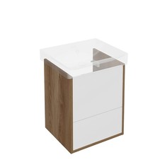 PRO.50.2/OLM Тумба PRO подвесная 2 ящика 50, вяз Цена за 1шт. Kerama Marazzi