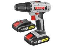 Шуруповерт MASTER ДА-18/2 Li, 2 акк, слайдер, кейс, индикатор заряда, 18В/2ач /уп.10шт Мастер