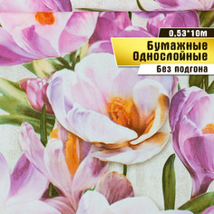 Обои бумажные Саратовская обойная фабрика Жизель 03 арт.853-03, 0,53*10м.