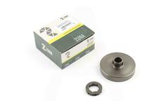 Тарелка сцепления бензопилы (под съемную звезду) Carver, Brait 4500/5200 (+звезда) ZUNA