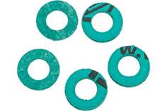 Прокладка HG безасбестовый паронит 1/4 (6x11x2 мм), 5 шт 4961872