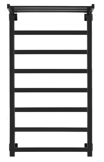 Полотенцесушитель водяной Secado Корсико 1 СП 100x50 черный матовый