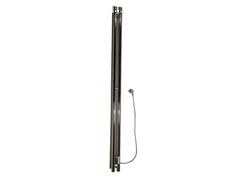 Полотенцесушитель GUARDO Alto с 2 перекладинами, хром (электрический, с греющим кабелем)