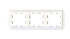 Рамка 3-пост. AtlasDesign Antique универс. жемчуж. SE ATN100403 Systeme Electric