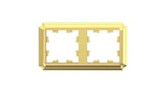 Рамка 2-пост. AtlasDesign Antique универс. зол. SE ATN101602 Systeme Electric