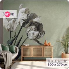 Фотообои на стену флизелиновые 3d Bartonwall Цветы Тюльпаны 300х270 см F09303-Z