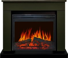 Электрокамин Royal Flame Bergen тёмная олива с очагом Jupiter FX New