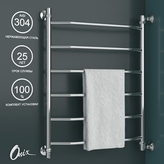 Полотенцесушитель водяной Onix Orion Right 600x800 подключение справа хром полный комплект
