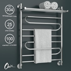 Полотенцесушитель водяной Onix Flex Plus 600x800 нижнее подключение полный комплект