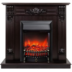 Электрокамин RealFlame Ottawa DN с очагом Fobos Lux Black