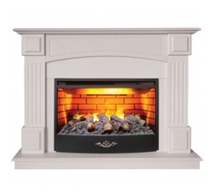 Электрокамин Real Flame Carolina Marble 25,5 WT-F714 с очагом 3D Firestar 25,5