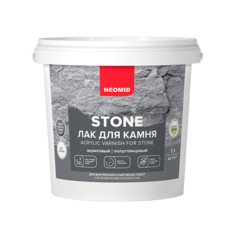 Лак по камню неомид stone водорастворимый 1л бесцветный Neomid