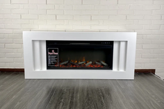 Электрокамин Royal Flame Line 42 белый с очагом Vision 42 LOG LED