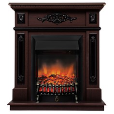 Электрокамин RealFlame Lilian DN с очагом Fobos Lux Black