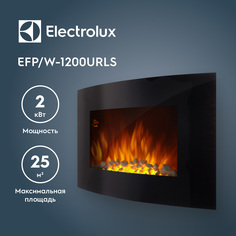 Электрокамин Electrolux EFP/W-1200URLS, черный
