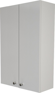 Шкаф пенал навесной универсальный АСБ-Мебель Мира 75х50 см МДФ белый 10774