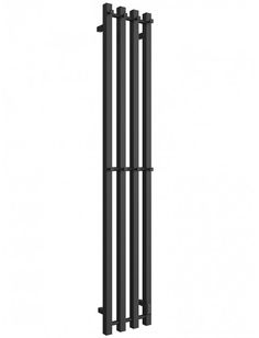 Полотенцесушитель ДВИН X4 plaza neo 140/18 Электрический,Чёрный матовый