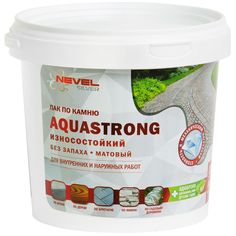 Лак по камню Aquastrong матовый 1.0 кг Valtec