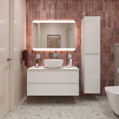 Тумба с раковиной BelBagno Kraft KRAFT80BO-KEPBO-1077-SET со столешницей