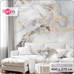 Фотообои флизелиновые 3d Bartonwall Поверхности Мрамор 400х270 см M03804