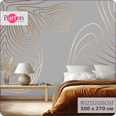 Фотообои флизелиновые 3d Bartonwall Абстракция 300х270 см M03703