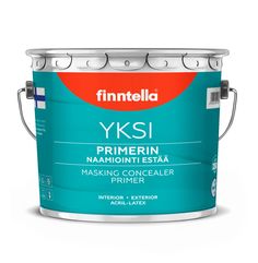 Маскирующий грунт-праймер консилер YKSI Primerin estaa, 2,7л Finntella