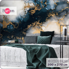 Фотообои флизелиновые 3d Bartonwall Абстракция Мрамор 500х270 см M12505-C