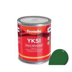 Краска-консилер с эффектом бархата YKSI, ультраматовая, цвет RAL6002 , 2,7л Finntella