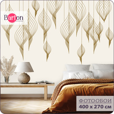 Фотообои флизелиновые 3d Bartonwall Растения Листья 400x270 см M12704-B