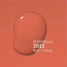 Краска-консилер с эффектом бархата YKSI, ультраматовая, цвет RAL2012 , 2,7л Finntella