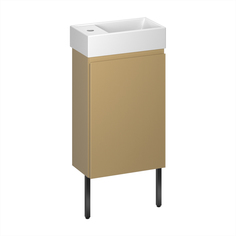 Подвесная тумба с раковиной и ножками для ванной Wellsee WC Area 221803006 в наборе 3 в 1