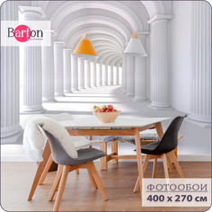 Фотообои флизелиновые 3d Bartonwall Архитектура 400х270 см M04704