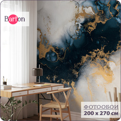 Фотообои флизелиновые 3d Bartonwall Абстракция Мрамор 200х270 см M12502-C