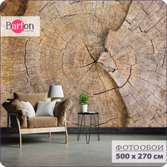 Фотообои флизелиновые 3d Bartonwall Дерево 500х270 см M06805