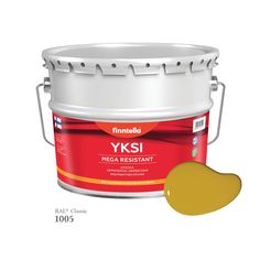 Краска-консилер с эффектом бархата YKSI, ультраматовая, цвет RAL1005 , 9л Finntella