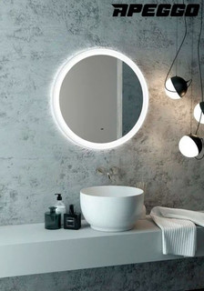 Зеркало Apeggo Adela Led D550 холодная подсветка, бесконтактный сенсор GG90005