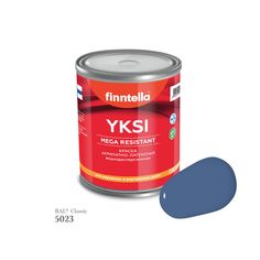 Краска-консилер с эффектом бархата YKSI, ультраматовая, цвет RAL5023 , 0,9л Finntella