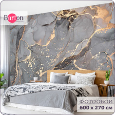 Фотообои флизелиновые 3d Bartonwall Мрамор Флюид 600х270 см M06106