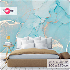 Фотообои флизелиновые 3d Bartonwall Поверхности Мрамор Флюид 300х270 см M04903