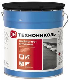 ТЕХНОНИКОЛЬ праймер №01 битумный концентрат для огрунтовки оснований (20л)
