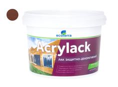Лак защитно-декоративный водный ECOTERRA палисандр 2,5 кг /6