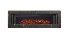 Электрокамин Royal Flame Line 60 серый мрамор с очагом Vision 60 LOG LED